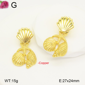 F2E201827ablb-J81  Fashion Copper Earrings