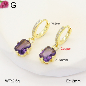 F2E401963vbpb-J147  Fashion Copper Earrings