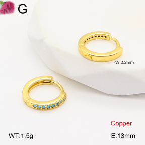 F2E402024bbov-J147  Fashion Copper Earrings