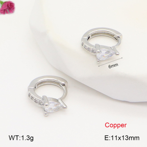 F2E402039vbpb-J147  Fashion Copper Earrings
