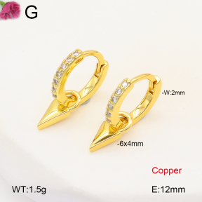 F2E402065vbpb-J147  Fashion Copper Earrings