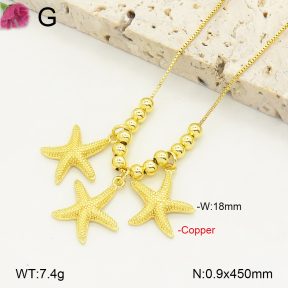 F2N200126bbov-J81  Fashion Copper Necklace