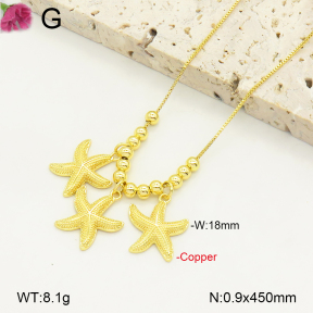 F2N200127bbov-J81  Fashion Copper Necklace