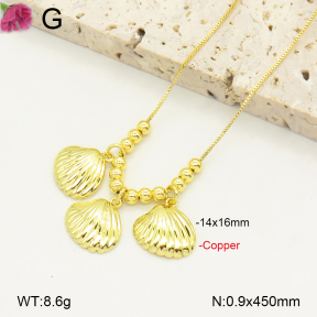 F2N200131bbov-J81  Fashion Copper Necklace