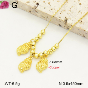 F2N200132bbov-J81  Fashion Copper Necklace