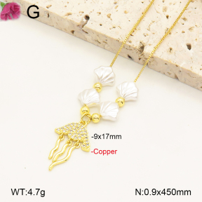 F2N300312ablb-J81  Fashion Copper Necklace
