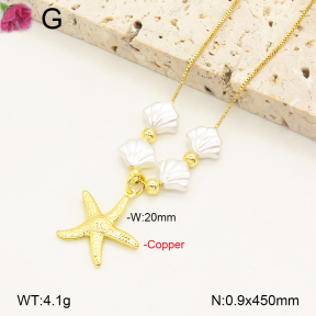 F2N300319baka-J81  Fashion Copper Necklace