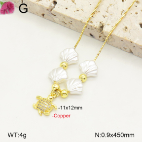 F2N300322ablb-J81  Fashion Copper Necklace