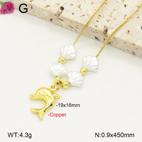 F2N300325baka-J81  Fashion Copper Necklace