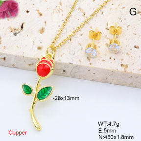 F6S006175bbov-J135  Fashion Copper Sets