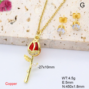 F6S006180bbov-J135  Fashion Copper Sets