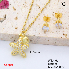 F6S006181bbov-J135  Fashion Copper Sets