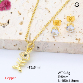 F6S006184bbov-J135  Fashion Copper Sets