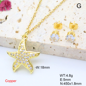 F6S006191bbov-J135  Fashion Copper Sets