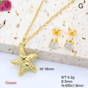 F6S006195bbov-J135  Fashion Copper Sets