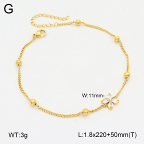 2A9001651bbov-649  Stainless Steel Anklets