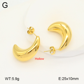 2E2005781bbov-649  Stainless Steel Earrings
