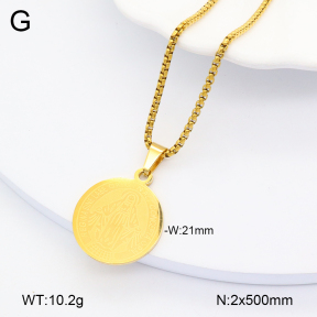 2N2005651vbll-698  Stainless Steel Necklace