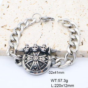 6B2004355bvpl-741  Stainless Steel Bracelet