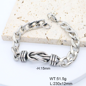 6B2004356bvpl-741  Stainless Steel Bracelet
