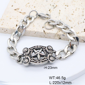 6B2004357bvpl-741  Stainless Steel Bracelet