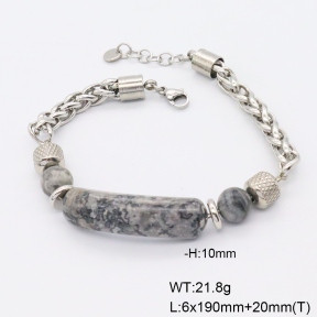 6B4003141ahjb-741  Stainless Steel Bracelet