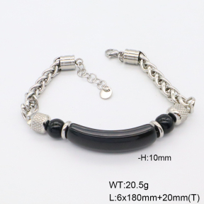 6B4003143ahjb-741  Stainless Steel Bracelet