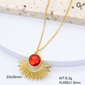 6N4004411aakl-704  Stainless Steel Necklace