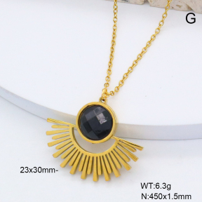 6N4004413aakl-704  Stainless Steel Necklace