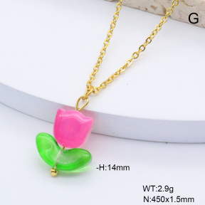 6N4004416aajl-704  Stainless Steel Necklace