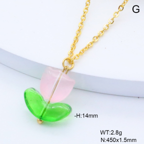 6N4004417aajl-704  Stainless Steel Necklace