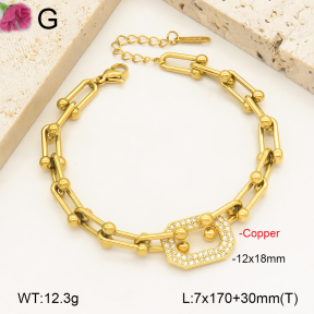 F2B402336bbov-J158  Fashion Copper Bracelet