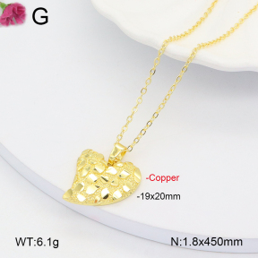 F2N200134vbnb-J109  Fashion Copper Necklace