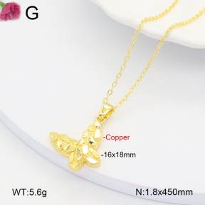F2N200136vbnb-J109  Fashion Copper Necklace