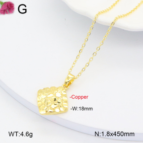 F2N200137vbnb-J109  Fashion Copper Necklace