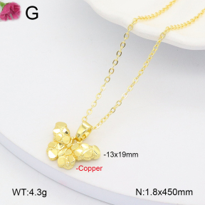 F2N200141vbnb-J109  Fashion Copper Necklace
