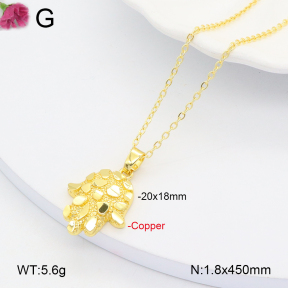 F2N200142vbnb-J109  Fashion Copper Necklace