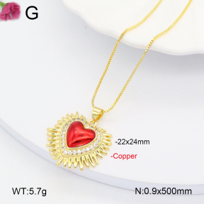 F2N300338vbmb-J109  Fashion Copper Necklace