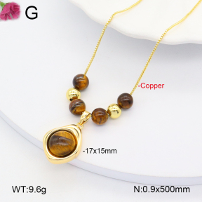 F2N401212bbov-J109  Fashion Copper Necklace