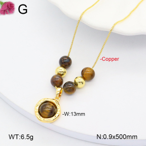 F2N401214bbov-J109  Fashion Copper Necklace