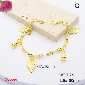 F6B200308bbml-L002  Fashion Copper Bracelet