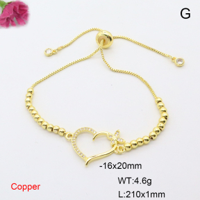 F6B406479bblj-L002  Fashion Copper Bracelet
