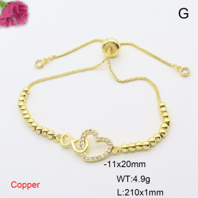 F6B406481bblj-L002  Fashion Copper Bracelet