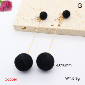 F6E301984avja-L002  Fashion Copper Earrings