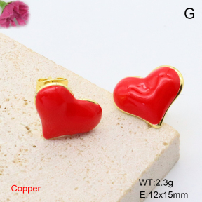 F6E301986ablb-L002  Fashion Copper Earrings