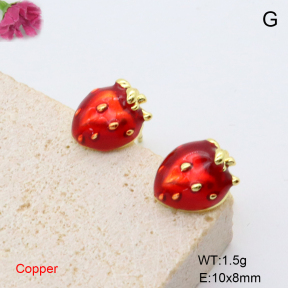 F6E301993aajl-L002  Fashion Copper Earrings