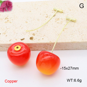 F6E405510vail-L002  Fashion Copper Earrings