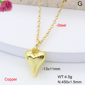 F6N200847aaho-L002  Fashion Copper Necklace