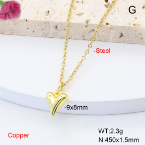 F6N200849aahl-L002  Fashion Copper Necklace