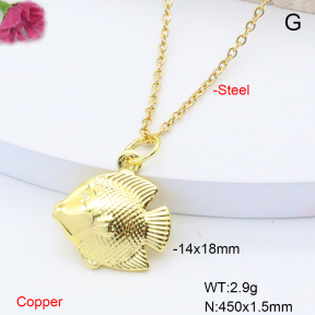 F6N200855aahl-L002  Fashion Copper Necklace